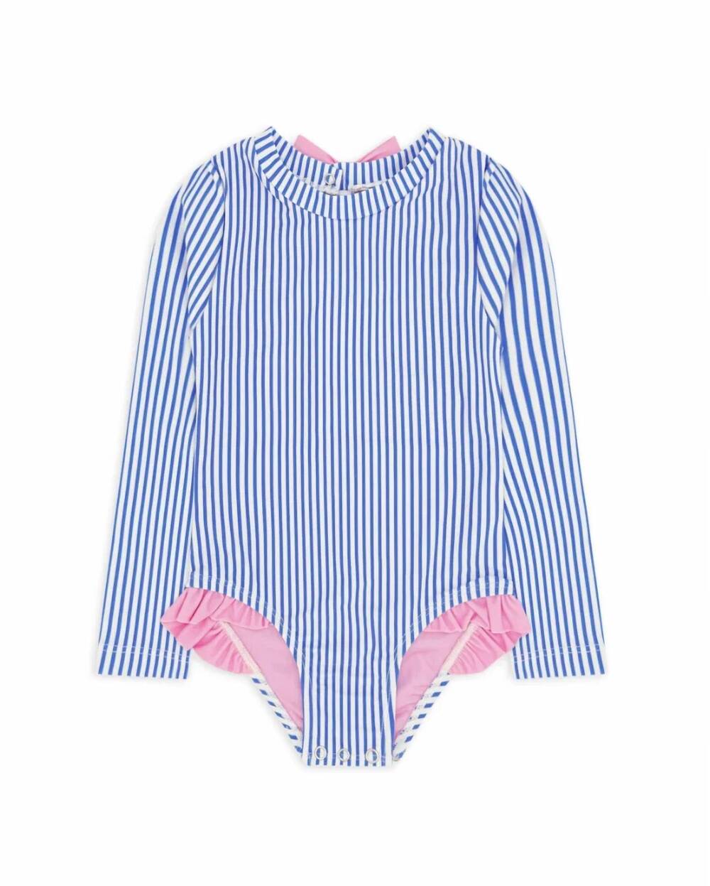 NEW FEATHER 4 ARROW girls coastal cutie surf suit in marina blue